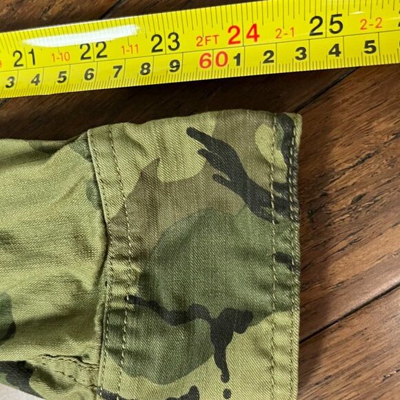 SCOTCH & SODA Maison Scotch Camo Jungle Military Shirt Jacket Women's Sz Medium - Picture 8 of 8